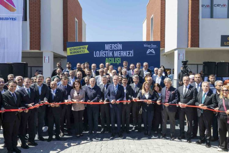 Mersin Lojistik Merkezi hizmete açıldı