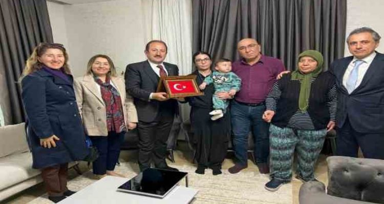 Vali Pehlivan, şehit aileleriyle bir araya geldi