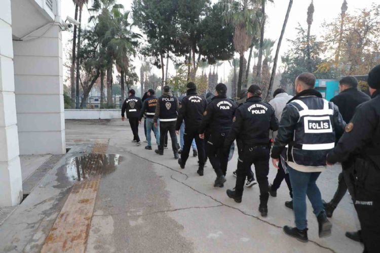 Mersin polisinden ‘Ajans’ operasyonu: 16 tutuklama