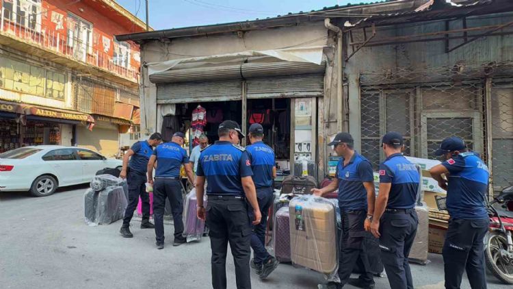 Tarsus Belediyesinden kaldırım işgallerine karşı kararlı denetim