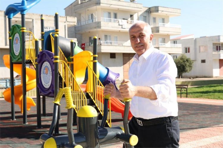 Huzurkent’te Fatih Park yenilenerek modern hale getirildi