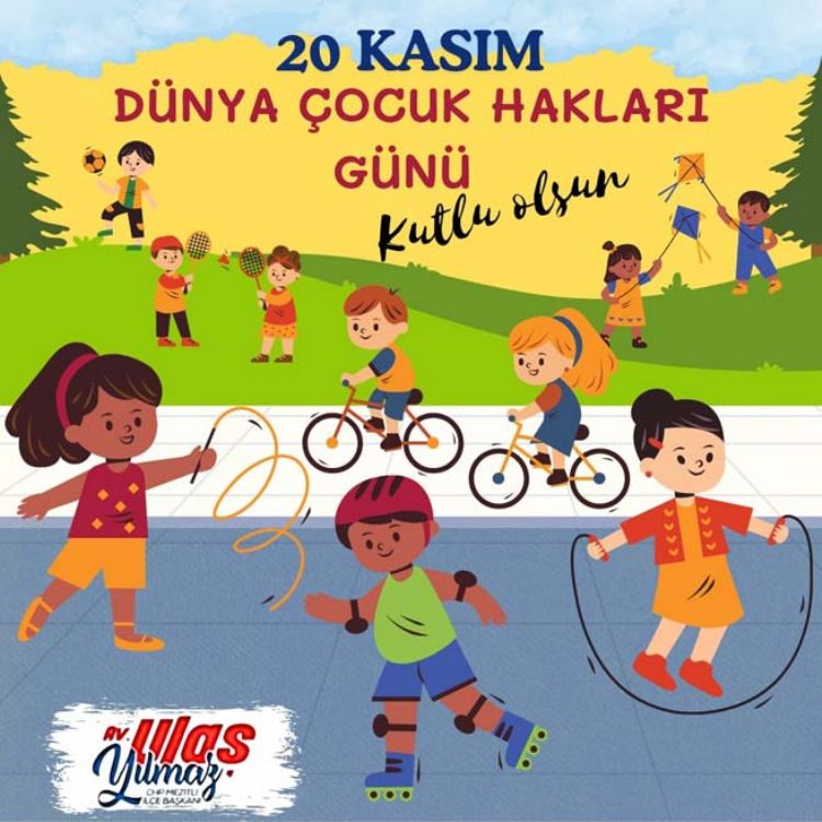 CHP Mezitli İlçe Başkanı Av. Ulaş Yılmaz: Çocuklar, Gelecek İçin Değerli Bir Miras