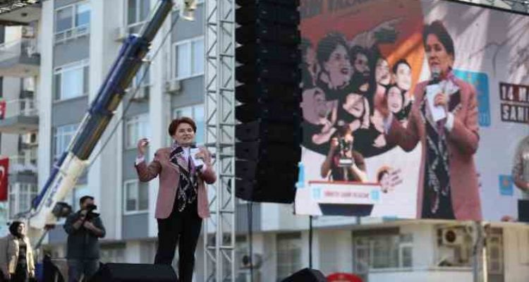 İYİ Parti Genel Başkanı Akşener: 18-26 yaş arasındaki gençlere iş bulana kadar 2 bin 500 lira maaş ödeyeceğiz