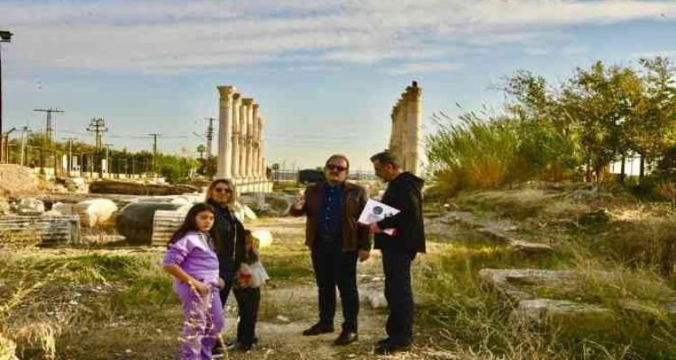 Vali Pehlivan, Soli Pompeipolis Antik Kenti'nde incelemelerde bulundu