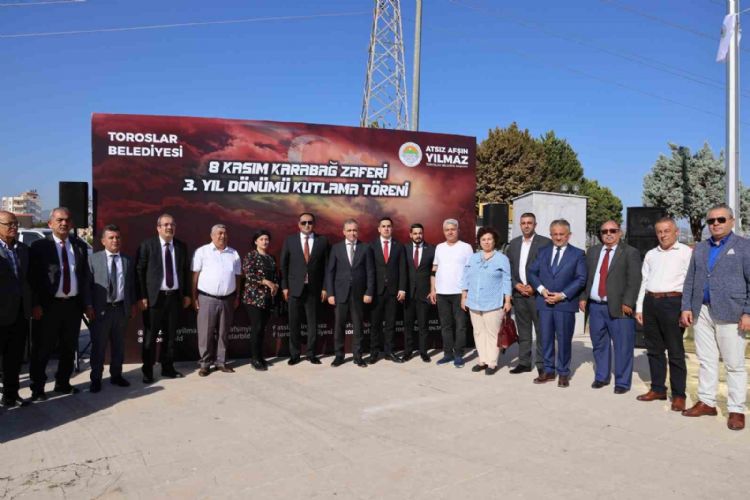Karabağ Zaferinin 3. yıl dönümü Mersin’de kutlandı