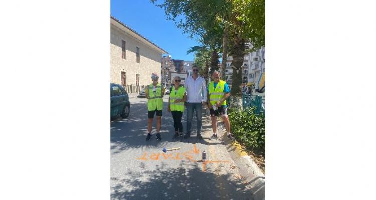14. Uluslararası Tarsus Yarı Maratonu'nun başlangıç çivisi çakıldı