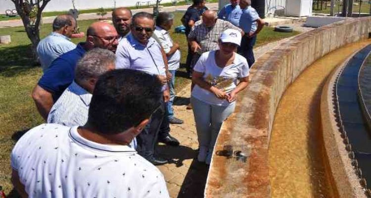 Muhtarlar MESKİ tesislerini inceledi
