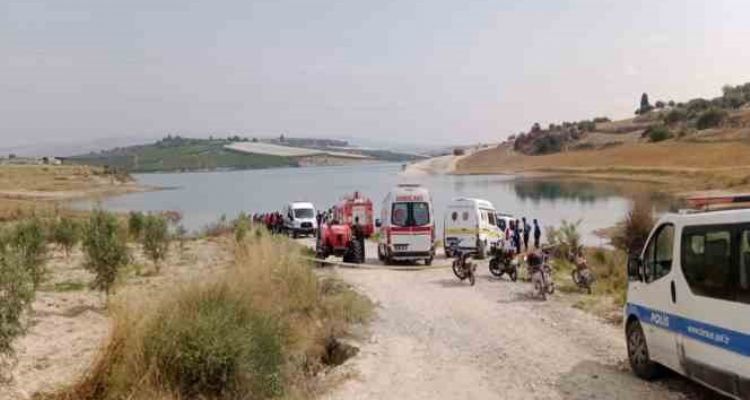 Tarsus'ta baraj gölünde araç içerisinde bir şahıs ölü bulundu