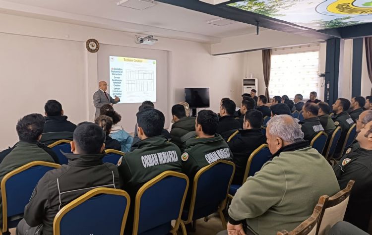 Mersin’de ‘orman zararlılarıyla mücadele’ eğitimleri tamamlandı