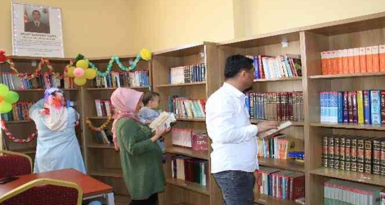 İdlib şehidi İbrahim Tüzel'in ismi kütüphaneye verildi