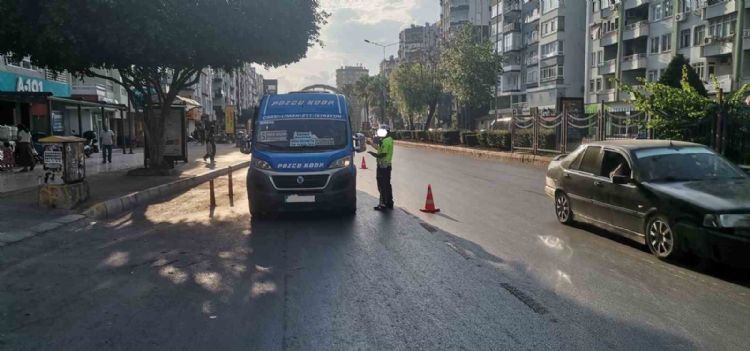 Mersin’de son bir ayda 27 bin 70 sürücüye idari para cezası uygulandı