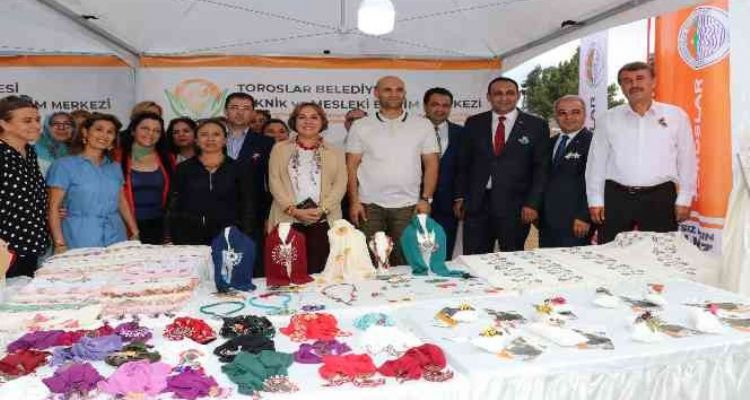 Çamlıyayla İğne Oyası Festivali başladı