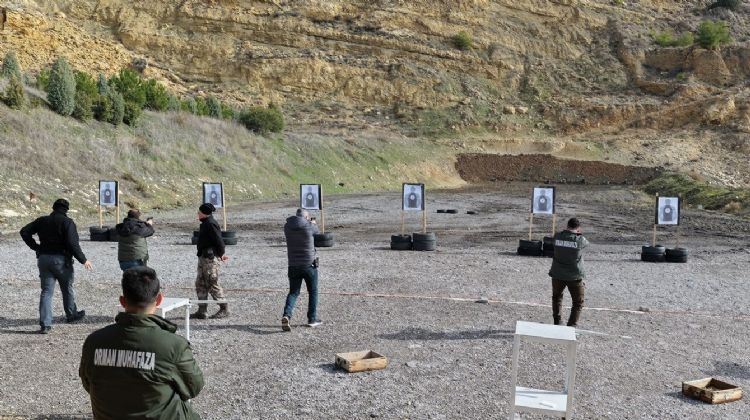 Mersin’de orman muhafaza personeline atış eğitimi