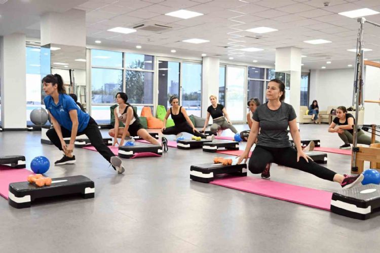 Mersin’de kadınlara ücretsiz pilates desteği
