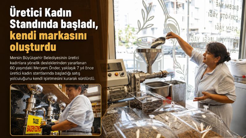 Üretici Kadın Standında başladı, kendi markasını oluşturdu