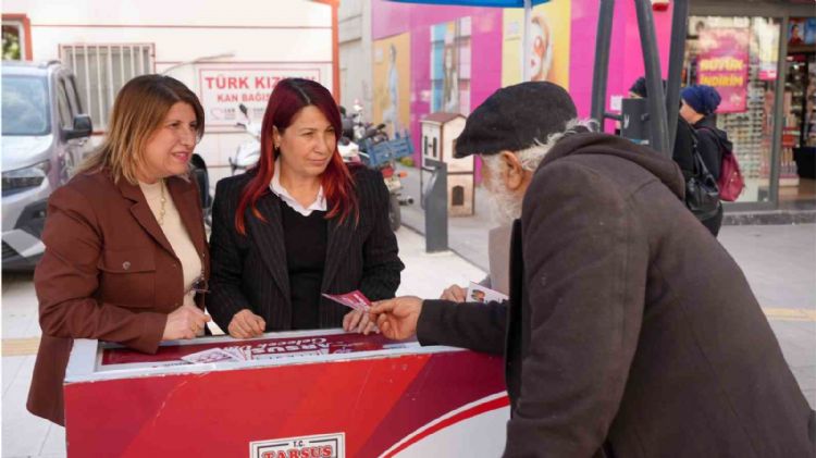 Tarsus’ta Sigarayı Bırakma Günü’nde farkındalık etkinliği düzenlendi