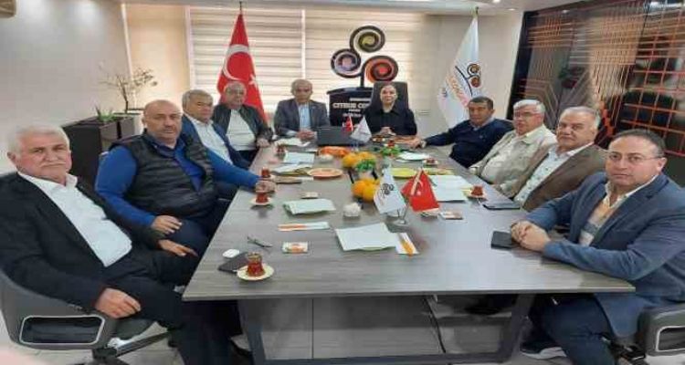 AK Parti'li Yılmaz, limon üreticileri ve sektör temsilcileri ile bir araya geldi