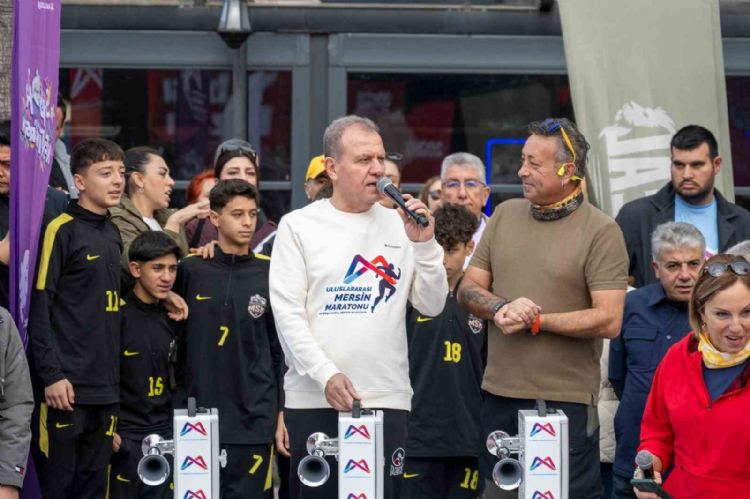 Başkan Seçer: Mersin Maratonu, Türkiye’de organizasyon başarısında ilk sıraları zorluyor