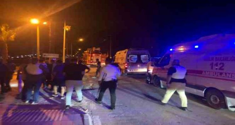 Mersin'de polisevi yakınında patlama