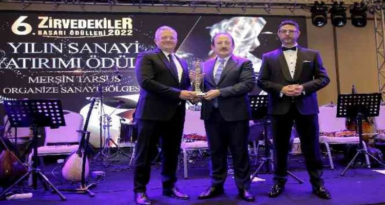 MTOSB’ye ‘Yılın Sanayi Yatırımı’ ödülü