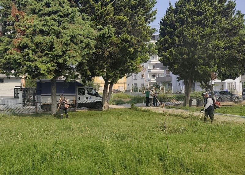 Mersin’de parklar kapsamlı bakımdan geçiyor