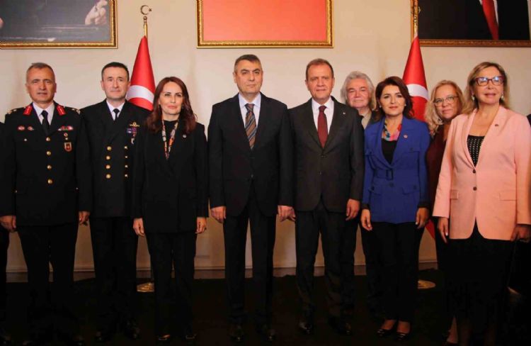 Mersin’de bayramlaşma programı gerçekleştirildi