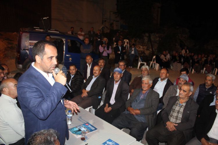 KIRATLI'NIN SOHBET TOPLANTILARI MİTİNGE DÖNÜŞTÜ