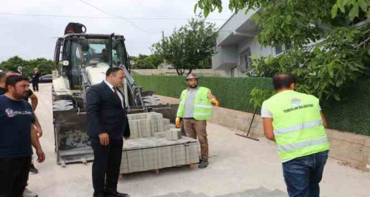 Başkan Yılmaz, çalışmaların devam ettiği bölgelerde inceleme yaptı