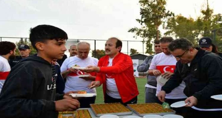 Mersin'de ‘Kötü alışkanlıklara ret, sporla sağlıklı yaşama evet’ kampanyası