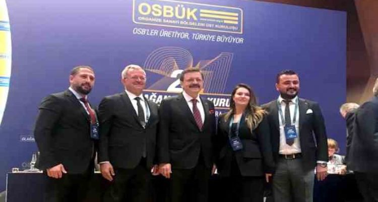 Sabri Tekli OSBÜK yönetiminde