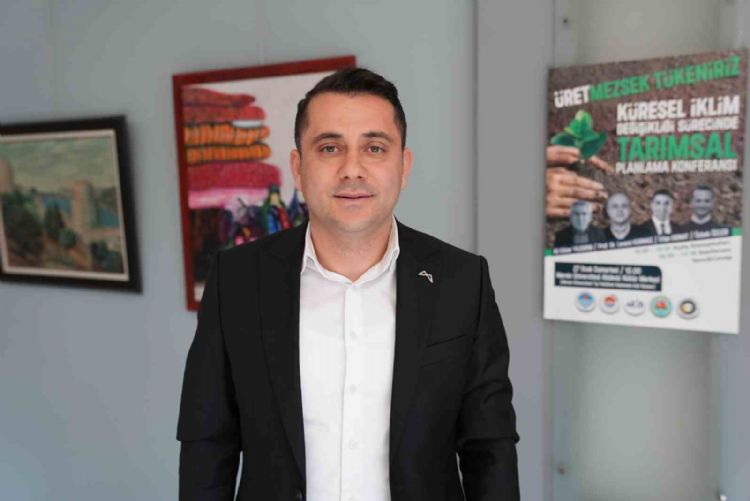 Mersin’de ‘3. Üretemezsek Tükeniriz’ konferansı düzenleniyor