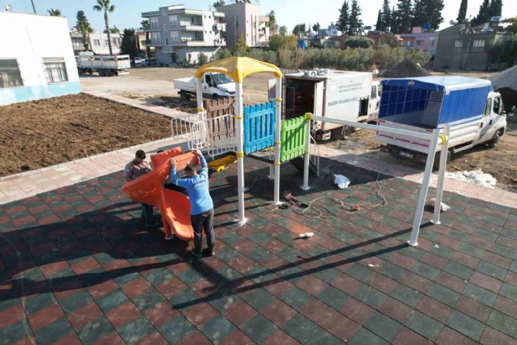 Akdeniz’de bir park daha yenilendi