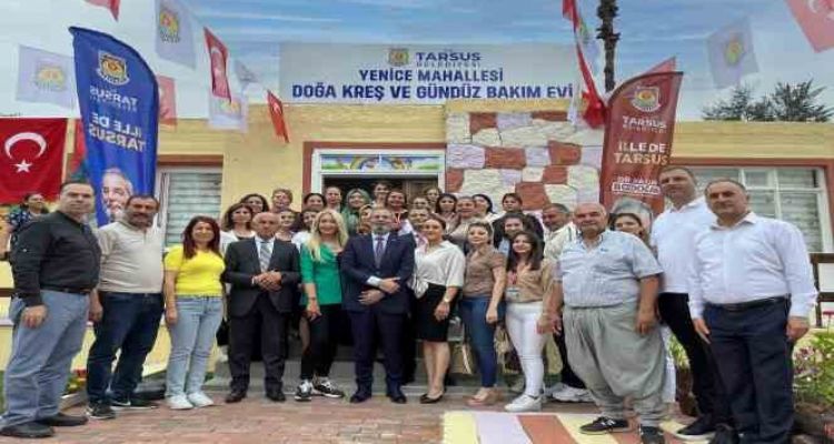 Tarsus Belediyesi kreşlerle çocukları nitelikli eğitime hazırlıyor
