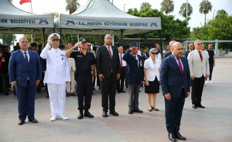 Mersin’de Kıbrıs Barış Harekatı’nın 51. yılı törenle kutlandı