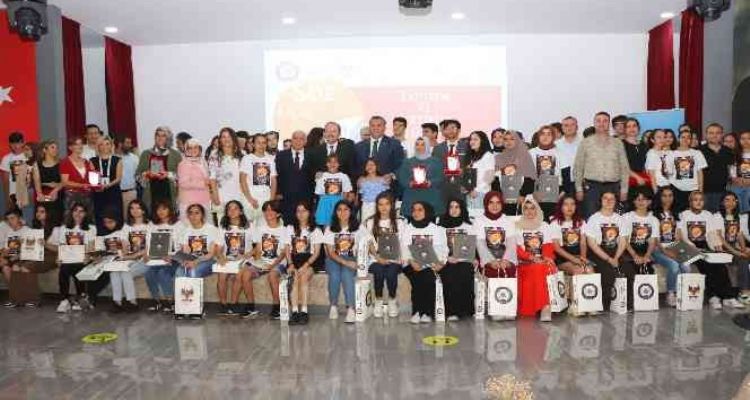 'Söz uçar yazı kalır' projesinin ödül töreni yapıldı