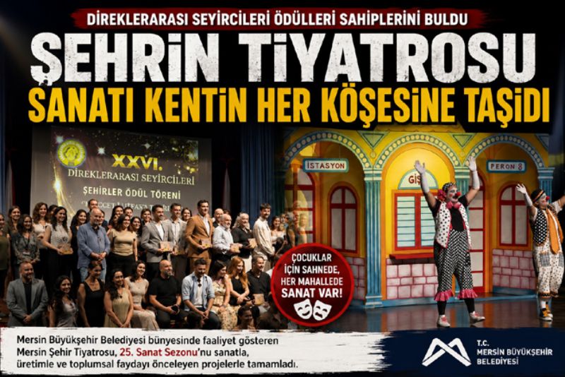ŞEHRİN TİYATROSU SANATI KENTİN HER KÖŞESİNE TAŞIDI