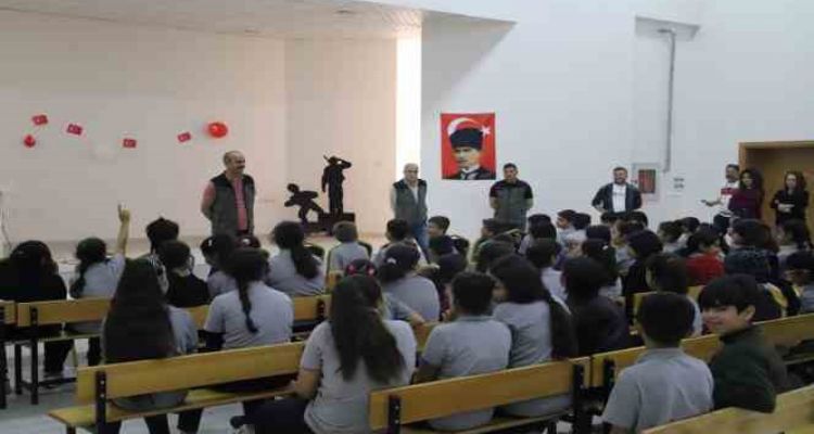 Öğrencilere orman yangınları eğitimi verildi