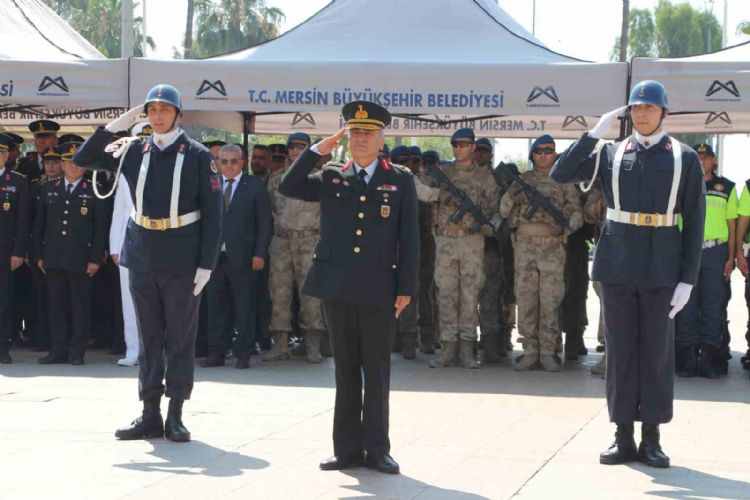 Mersin’de Jandarma Teşkilatı’nın 187. kuruluş yıl dönümü kutlandı