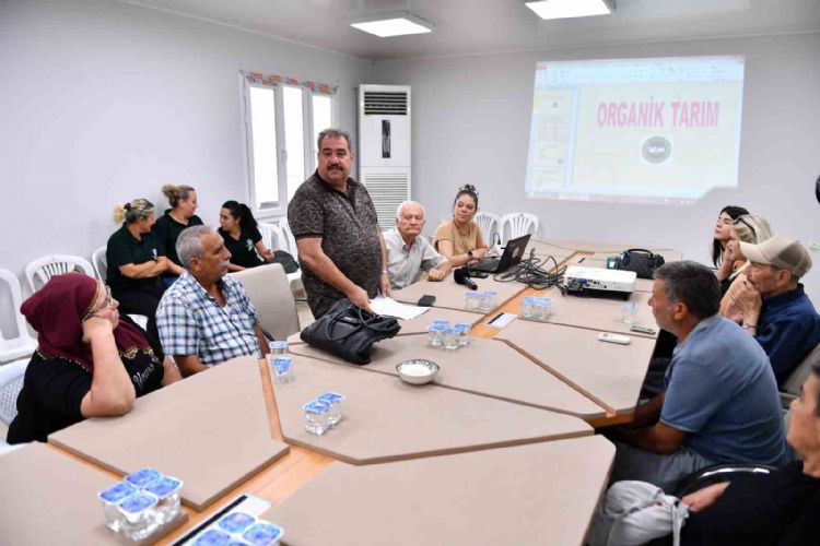 Mersin’de ‘Organik Tarım Eğitimi’ projesi devam ediyor