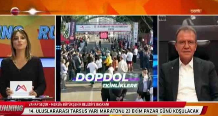 Seçer: İnsanlar, nice medeniyete ev sahipliği yapmış Tarsus'ta koşacak