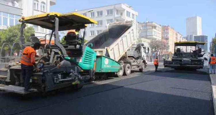 Zeytinlibahçe Caddesi yenileniyor