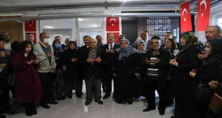 Şehitler Kütüphanesi dualarla açıldı