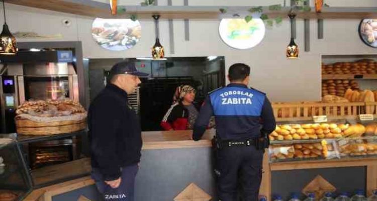 Toroslar'da fırınlara Ramazan denetimi