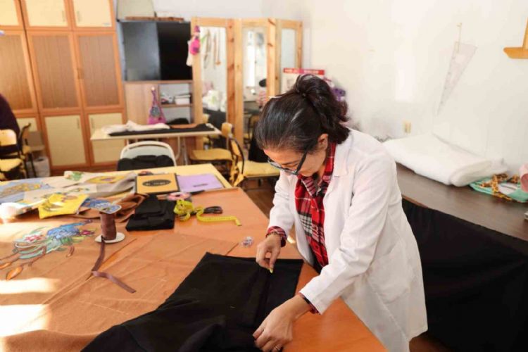 Toroslar’da eğitim ve üretim bir arada