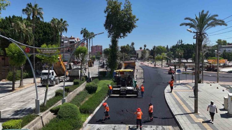 Tarsus’ta kavşak düzenleme çalışması tamamlandı