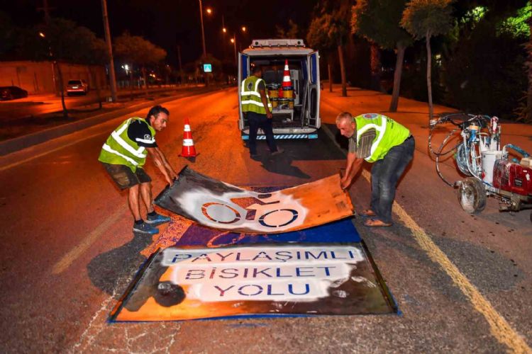 Mersin’de ‘Paylaşımlı bisiklet yolu’ uygulamasına başladı