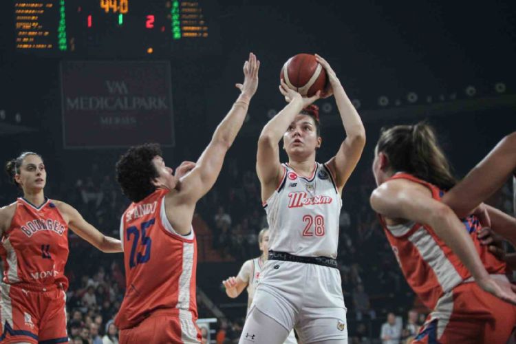 FIBA Kadınlar Euroleague: ÇBK Mersin: 80 - Bourges: 76