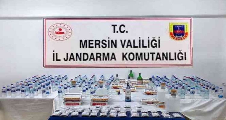 Mersin'de yılbaşı öncesi sahte içki operasyonu