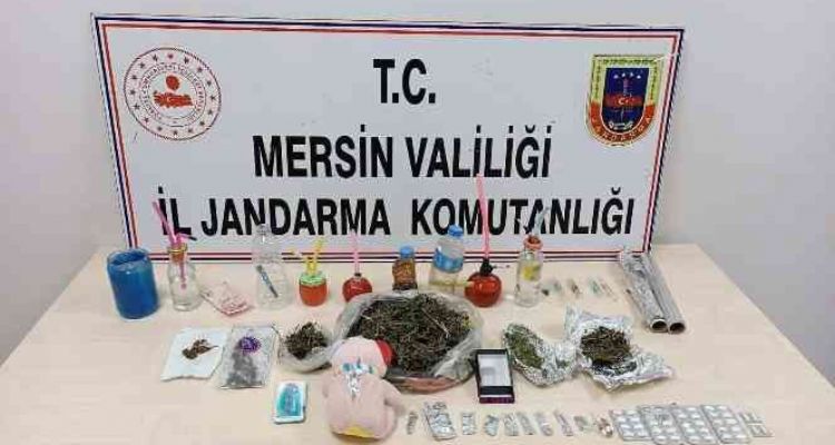 Mersin'de uyuşturucu operasyonu: 5 gözaltı