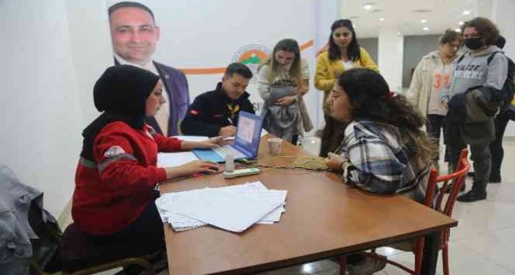 Toroslar Belediye personeli sağlık taramasından geçti